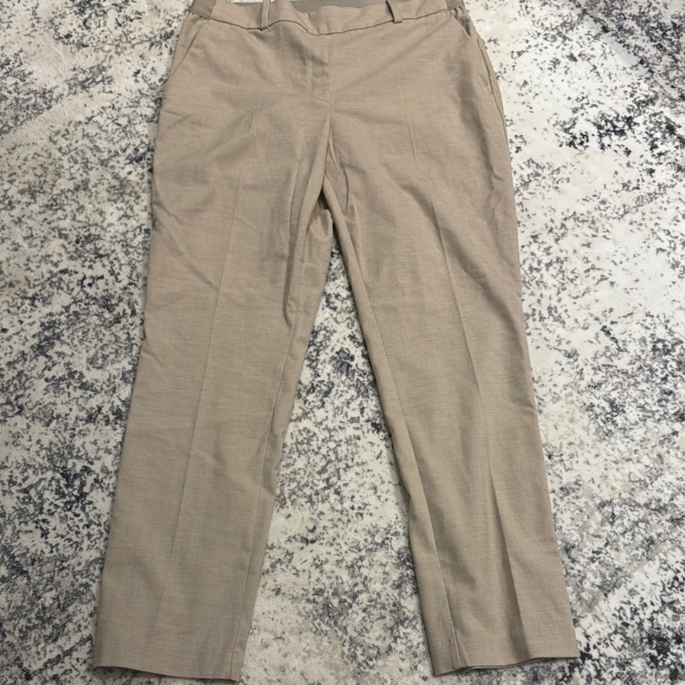 Classic Tan Women's Medium Dress Pants